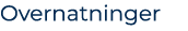 Overnatninger