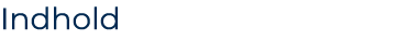 Indhold